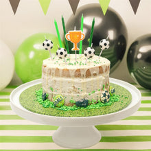 Load image into Gallery viewer, 9 Football Cake Topper Candles
