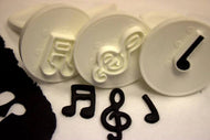 Musical Note Plunger Cutters