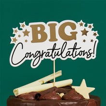 Load image into Gallery viewer, Big Congratulations Card Cake Topper
