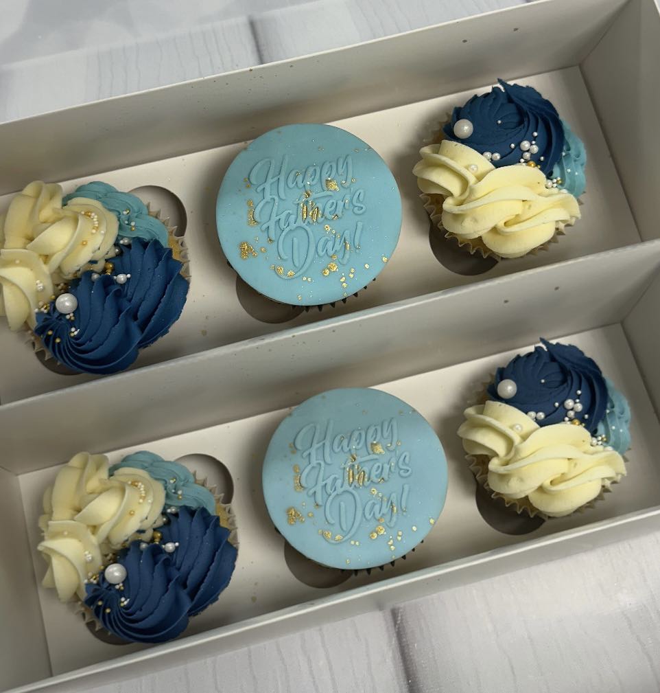 Box of 6 Father's Day Cupcakes