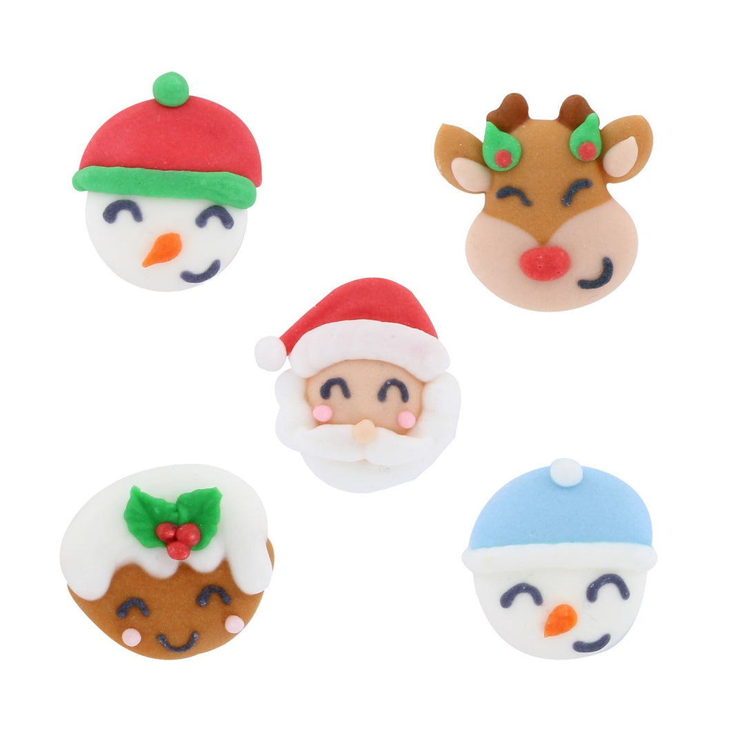 Christmas Cheer Pipings - Pack of 10 (CLICK & COLLECT ONLY)