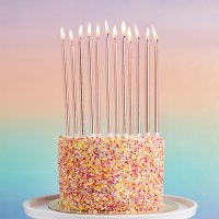 Load image into Gallery viewer, Tall Skinny Candles with Holders
