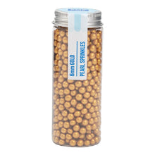 Load image into Gallery viewer, 6mm Pearl Sprinkles - Gold (60g / 2.11oz)
