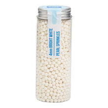 Load image into Gallery viewer, 4mm Pearl Sprinkles - Bright white (74g / 2.61oz)
