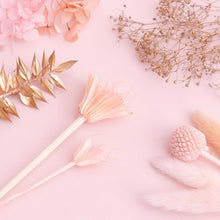 Load image into Gallery viewer, Deluxe Dried Flower Box (Peachy Pinks, White &amp; Gold)
