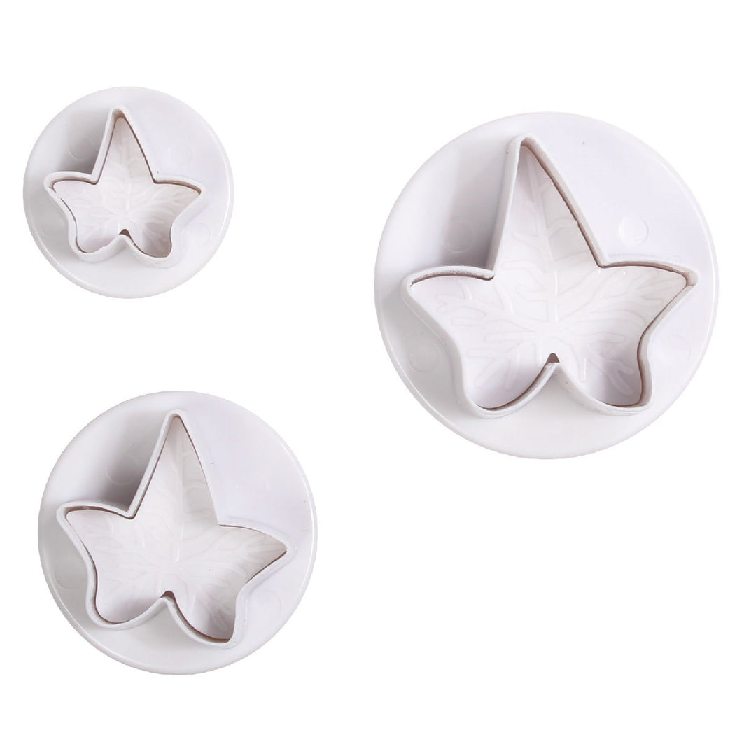 Cake Star Plunger Cutter Ivy 3 Piece