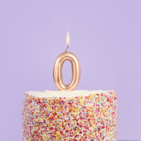 Load image into Gallery viewer, Gold Number Candle
