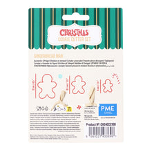 Load image into Gallery viewer, Christmas Cookie Cutter Set of 3 - Gingerbread Man
