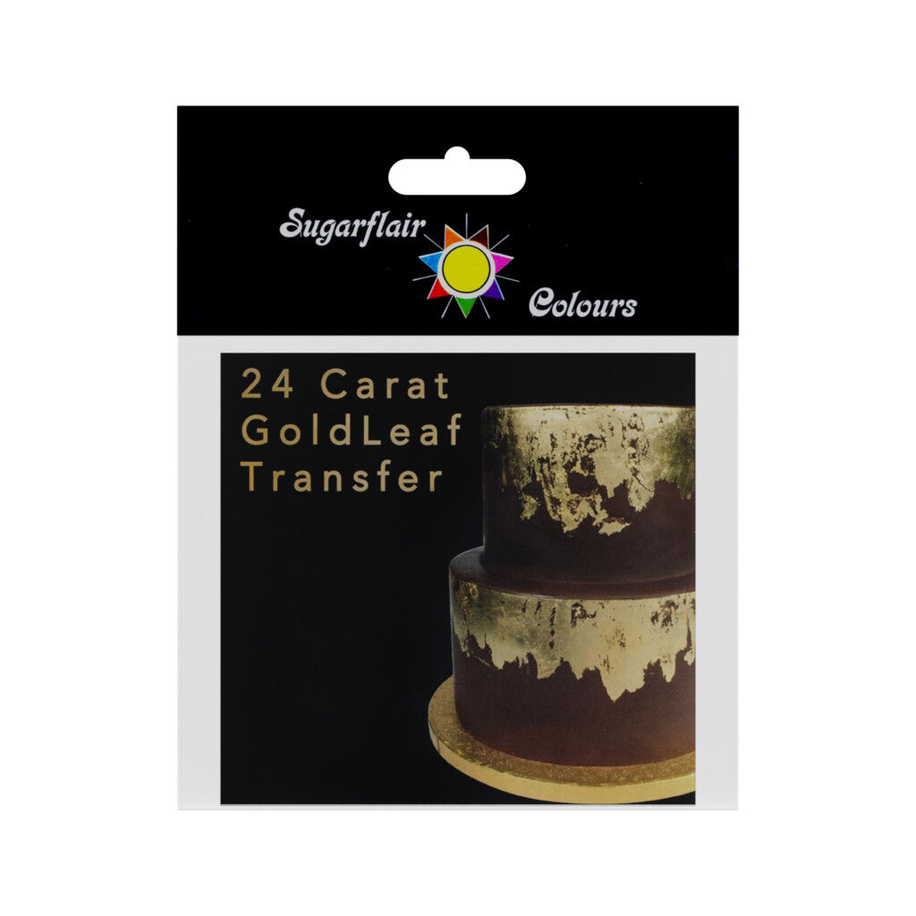 Sugarflair 24 Carat Edible Gold Transfer Leaf