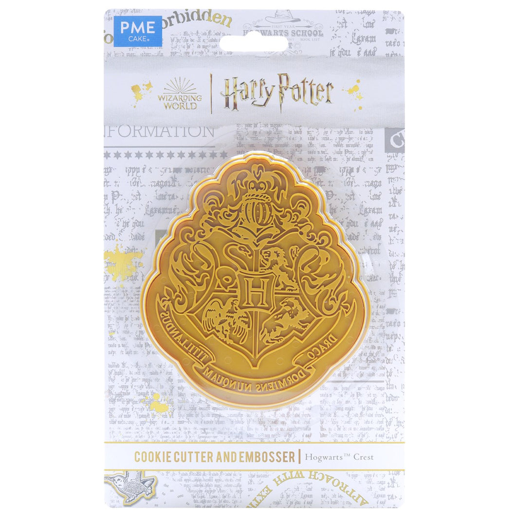 PME Harry Potter Cookie Cutter & Embosser, Hogwarts Crest