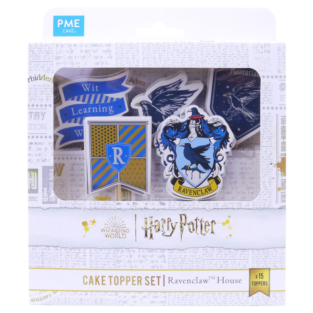 PME Harry Potter Cake Toppers, Pack of 25, Ravenclaw