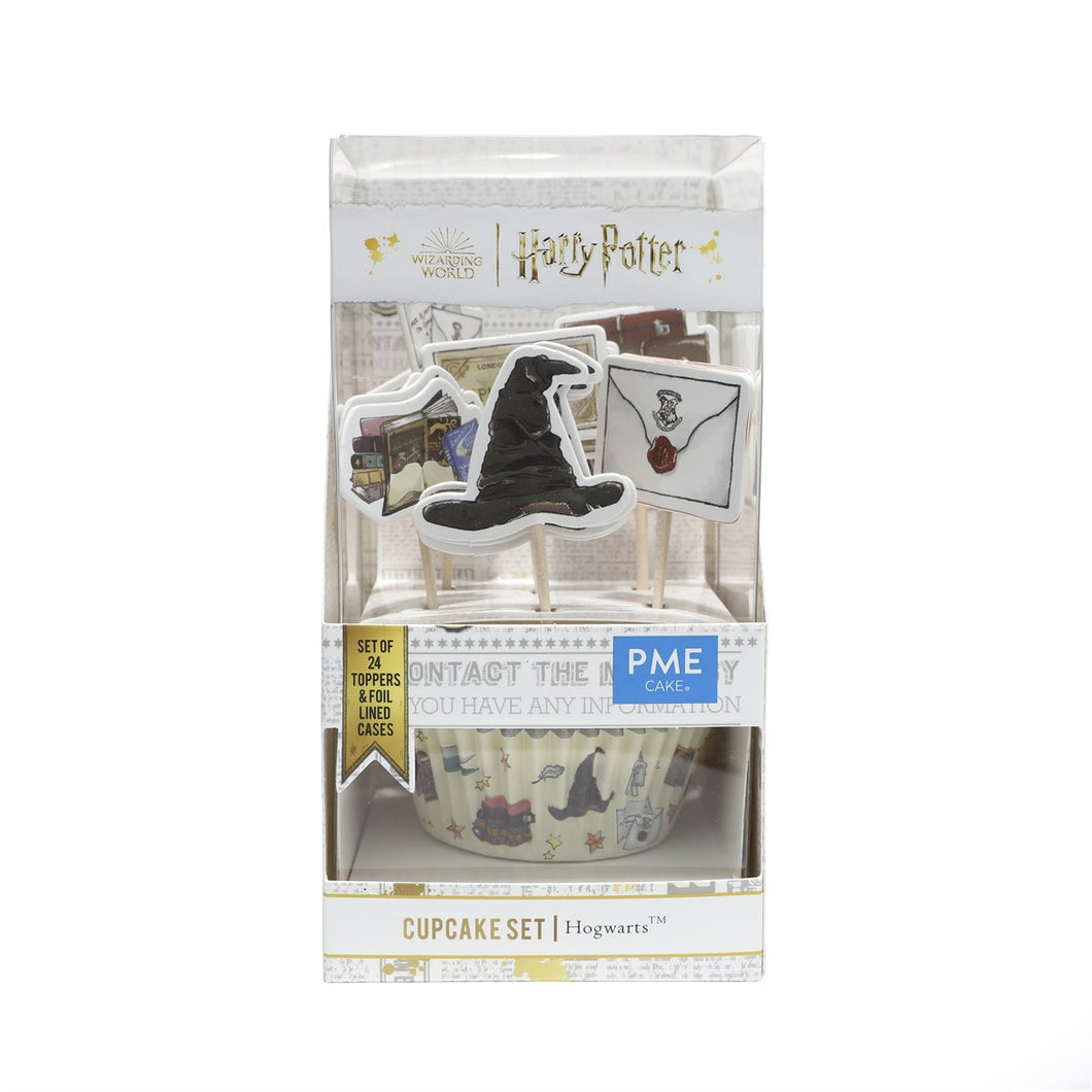 PME Harry Potter Cupcake Cases & Topper Set of 24, Hogwarts