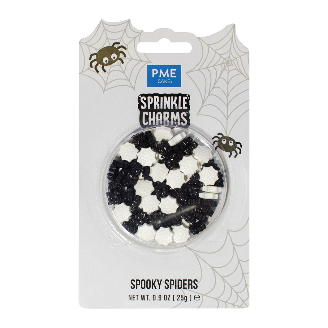 Halloween Sprinkle Charms - Spiders (25g)