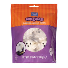 Load image into Gallery viewer, PME Halloween Marshmallows - Pack of 12 Ghosts (180g)
