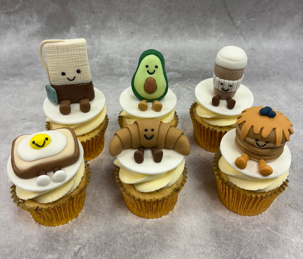 Breakfast Character Cupcake Class - Tuesday 17th February