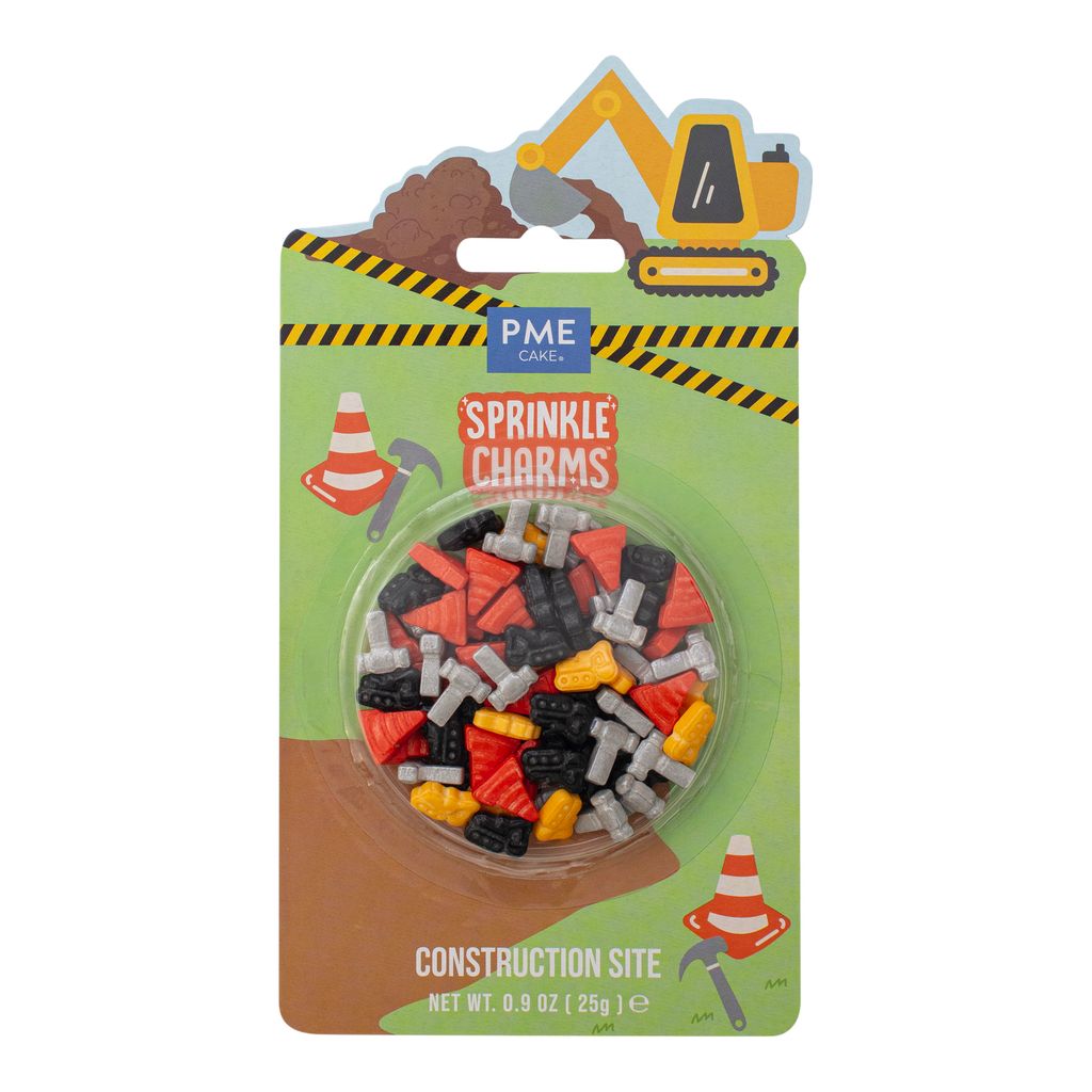 Construction Site Sprinkle Charms