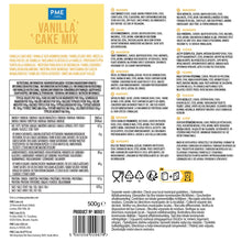 Load image into Gallery viewer, PME Vanilla Cake Mix (500g)
