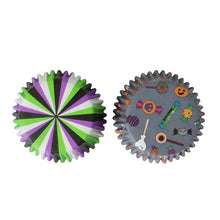 Load image into Gallery viewer, Halloween Foil-lined Cupcake Cases - Trick or Sweet (Pack of 60)
