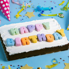 Load image into Gallery viewer, Mallows - Marshmallow Treats - Happy Birthday Letters
