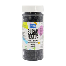 Load image into Gallery viewer, Large Sugar Pearls - Black
