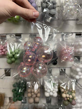 Load image into Gallery viewer, Transparent Cake Ball Decorations - Pack of 6
