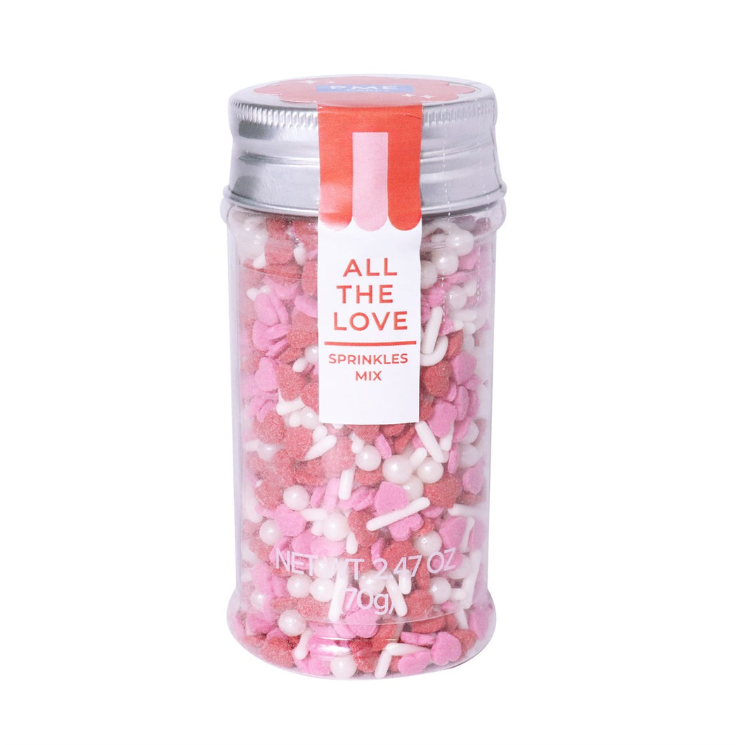 Valentines Sprinkles - All the Love (70g)