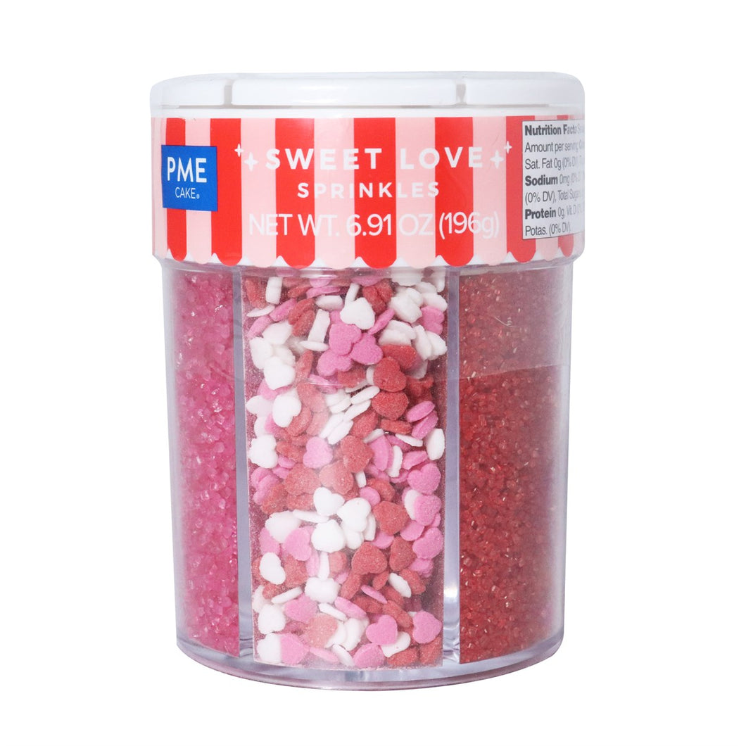 6-in-1 Valentines Sprinkle Set - Sweet Love (196g)