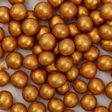 Load image into Gallery viewer, 6mm Pearl Sprinkles - Gold (60g / 2.11oz)
