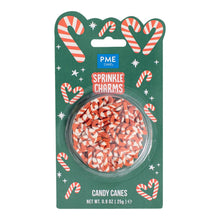Load image into Gallery viewer, Christmas Sprinkle Charms - Candy Canes (25g / 0.9oz)

