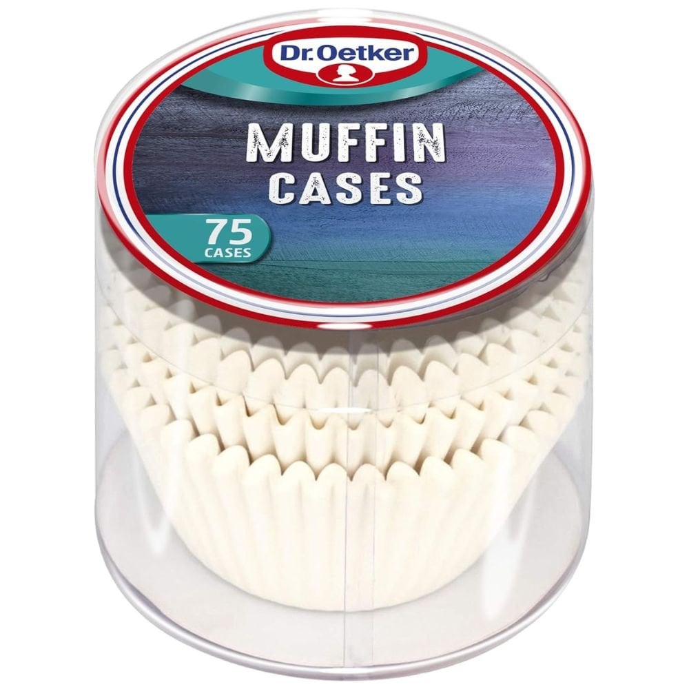 White Muffin Cups x 75