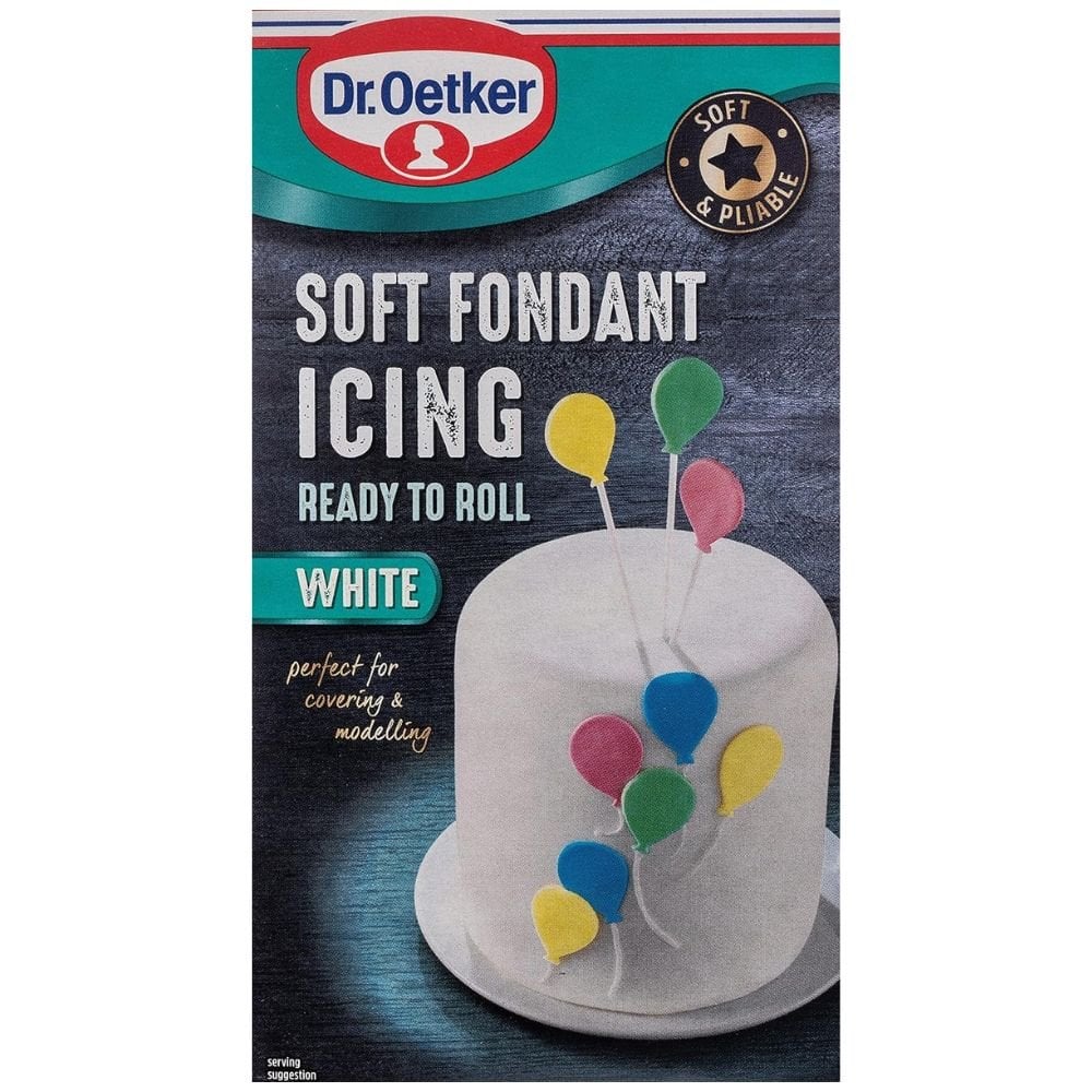 White Ready To Roll Fondant Icing 1kg