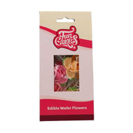 Edible Camelia Wafer Flowers Pack Of 5