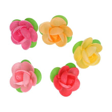 Load image into Gallery viewer, Edible Camelia Wafer Flowers Pack Of 5
