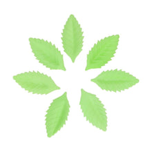 Load image into Gallery viewer, Edible Green Leaf Wafer Flowers Pack Of 50
