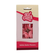 Edible Rose Wafer Flowers Pack Of 6