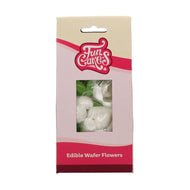 Edible Tulip & Leaves Wafer Flowers Pack Of 12