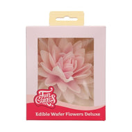 Pink Ombre Large Peony Deluxe Wafer Flower