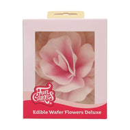 Pink Ombre Large Rose Pastella Deluxe Wafer Flower