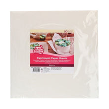 Load image into Gallery viewer, Square Parchment Paper Sheets x 50
