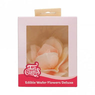 Yellow/Orange Ombre Large Rose Pastella Deluxe Wafer Flower