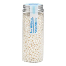Load image into Gallery viewer, 4mm Pearl Sprinkles - White (74g / 2.61oz)
