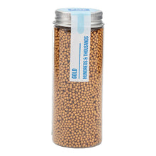 Load image into Gallery viewer, Hundreds &amp; Thousands Sprinkles - Gold (86g / 3oz)
