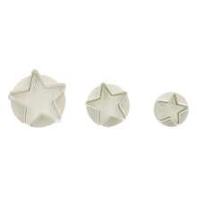 Load image into Gallery viewer, Star Plunger Cutter Set Of 3
