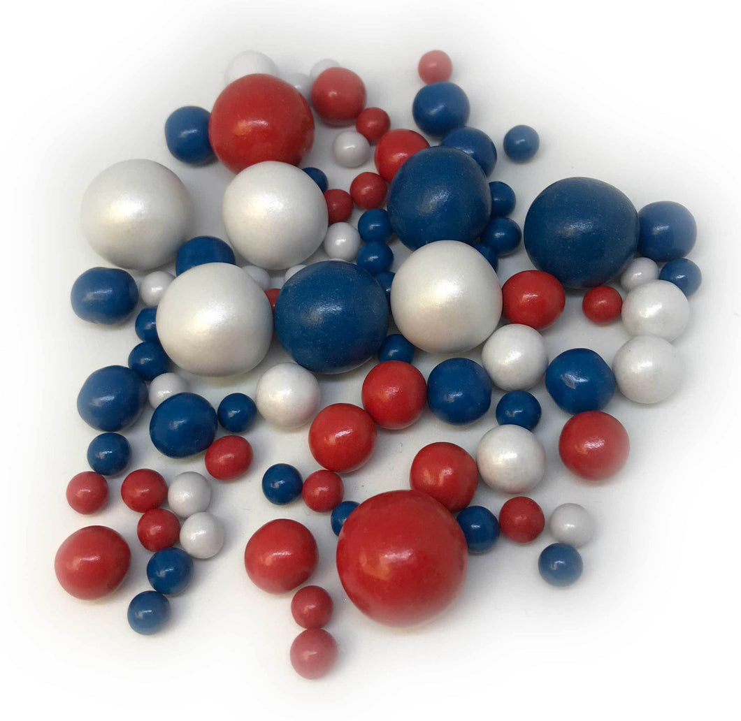 Sprinkletti Bubbles - Red, White & Blue