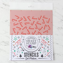 Load image into Gallery viewer, Candy Cane Stencil
