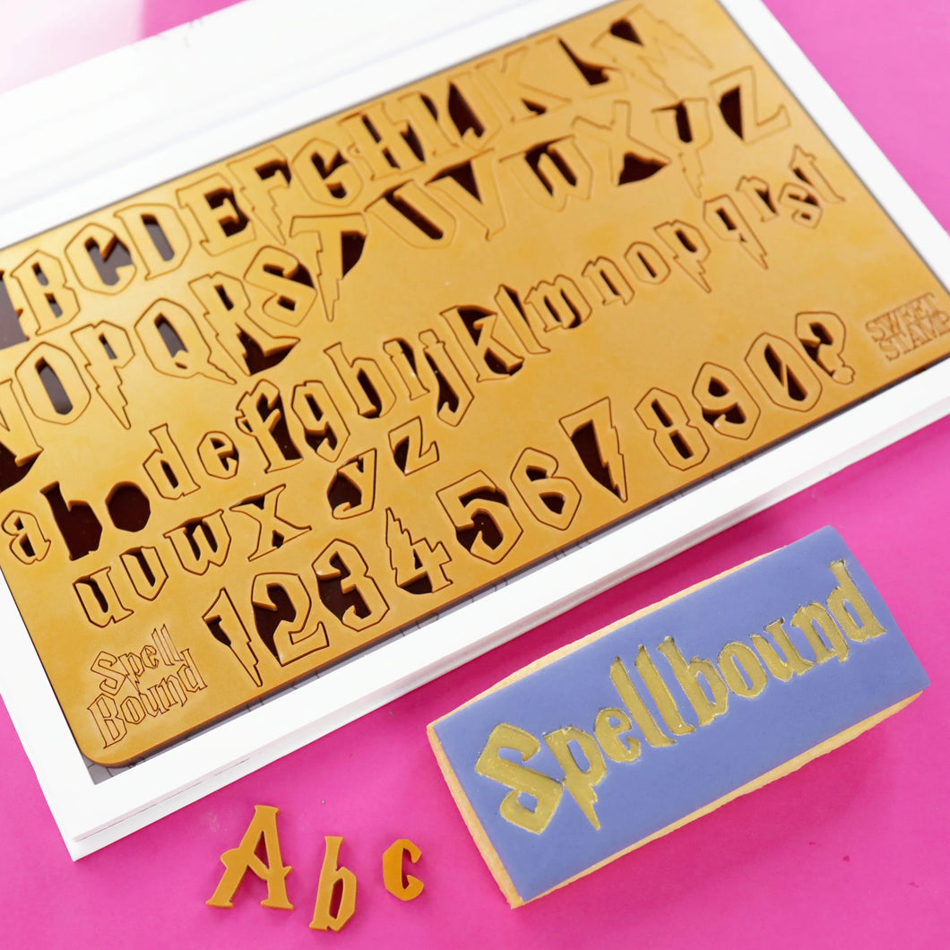 SpellBound Letter Embossing Set