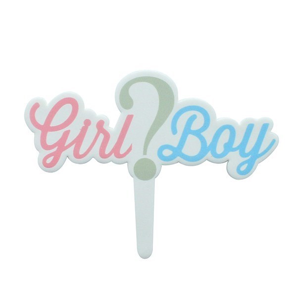 Girl or Boy Gum Paste Pic