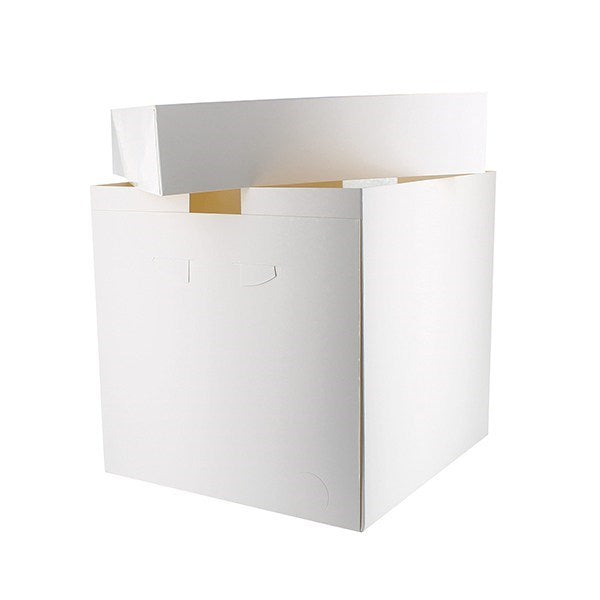 White Tall Cake Box