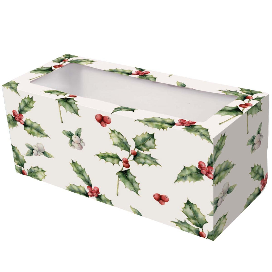 Vintage Holly Cake Boxes