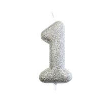 Load image into Gallery viewer, Glitter Number Candles
